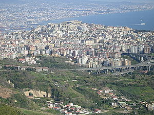 Panorama of Vomero.