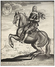 The Earl of Essex (1591-1646), Parliamentarian commander 1642 to 1645 Wenceslas Hollar - Earl of Essex on horseback (State 2).jpg