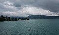 Weyregg am Attersee, vue sur le lac (der Attersee)