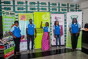 Group Photograph by Lead of each organisation present at the event: CEE-HOPE, Women of Rubies and Arise Nigeria Women Foundation