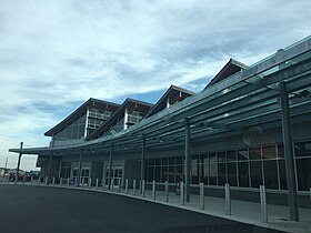 Terminal de l'aéroport à 2019