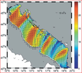 Wind patterns in Adriatic Sea