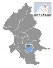 臺北市位置圖