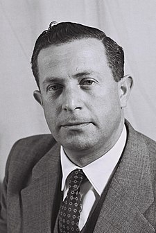 Šalom Zisman na snímku z roku 1951