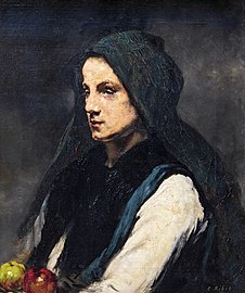 Tête de femme, musée des Beaux-Arts de Lyon.