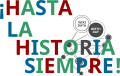 8th Wikidata birthday logo: ¡Hasta la historia siempre!