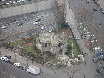 The chapel is sited at the edge of the city, between the main highway around the city and two smaller streets.