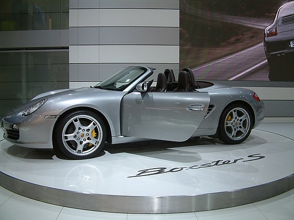 Picturefreenet Free Image of 2004 silver Porsche Boxster S type 987
