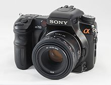 Description de l'image 2016 Sony DSLR-A700.jpg.