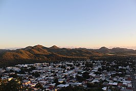 Uitzicht op Coamo