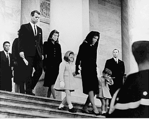 Photo of Jacqueline Kennedy, Robert Kennedy, J...
