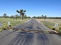 Carnarvon Highway southbound from Nindigully (2021).