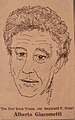 Dessin représentant Alberto Giacometti par Reginald GrayReginald Gray en 1965.