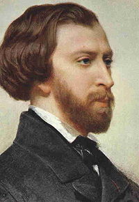Portrait de Musset par Charles Landelle (1821-1909)
