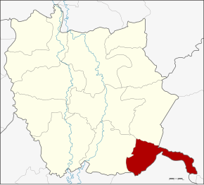 Amplasarea districtului în provincia Phichit