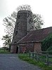 Hoeve en molen De Jonggezellenmolen van Yvegem