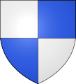 Armoiries de la famille de Bemelbourg (ou Bemelberg), seigneurs de Beaufort.