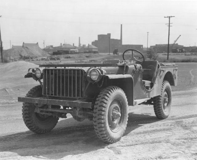 Jeep Bantam BRC40 um dos primeiros protótipos do veículo.