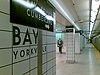 The upper platform at Bay station in 2014