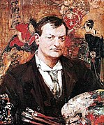 E.A.ホーネルの肖像画