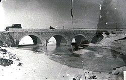 Каменният мост в Довледжик, проектиран от Стерие Чюмети