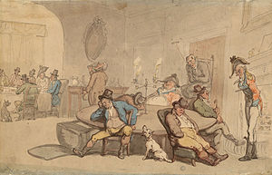 Scene in club lounge, by Thomas Rowlandson British club scene.jpg