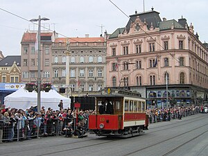 Historical tram No. 10, 140 years of public tr...