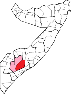 موقعیت شهرستان بورهکابا در نقشه