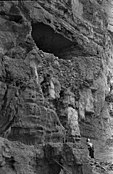 The Cave of Letters at Nahal Hever, one of the Bar Kokhba refuge caves