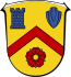 Blason de Rosbach vor der Höhe