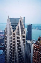 Comerica Tower in Detroit, Michigan (1991–1993)