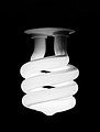 21. Fekete-fehér felvétel egy energiatakarékos kompakt fénycsőről (CFL) (javítás)/(csere)