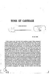 Charles Contejean, Tunis et Carthage, 1886    