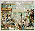 «Убивця Марата Шарлота Корде у кайданах перед революційним трибуналом», 1793 р., Бібліотека Конгреса США.