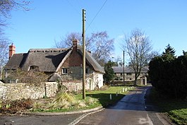 Cottages in Turweston.