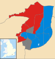 2011 results map