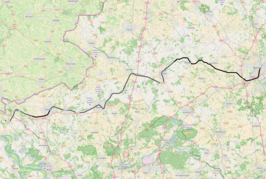 Spoorlijn Empel-Rees - Münster op de kaart