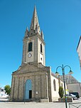 Église Notre-Dame de l'Assomption à Arzon dans le Morbihan.