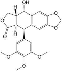 Image illustrative de l’article Épipodophyllotoxine