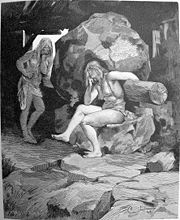 Fenja und Menja – Carl Larsson (1853 – 1919)) und Gunnar Forssell (1859-1903), Illustration von 1886