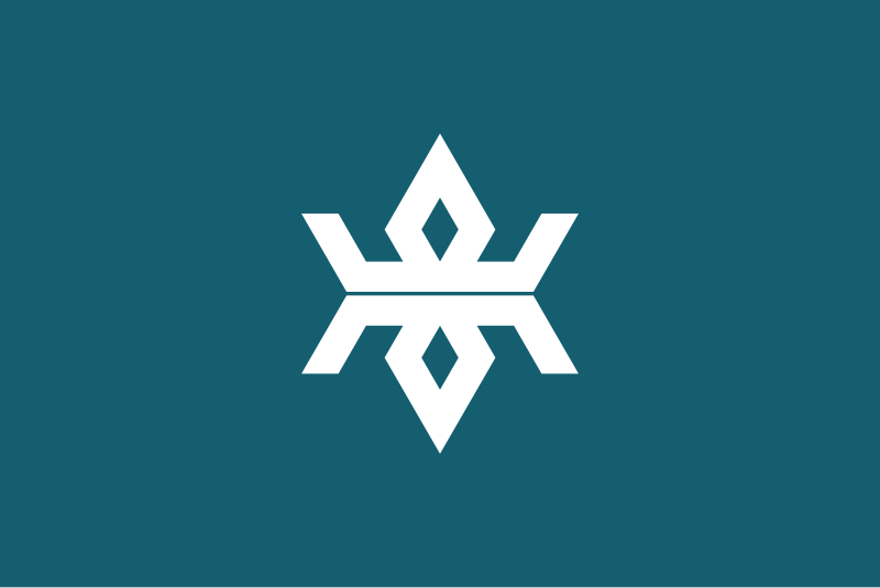 Ficheiro:Flag of Iwate Prefecture.svg