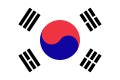 Bandeira da Coreia do Sul de 1984 a 1997