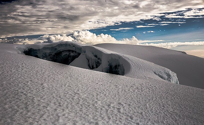 Área glaciar del Nevado del Tolima en el Parque Nacional Natural Los Nevados Fotógrafo: Ulughmuztagh