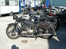 Gnome et Rhone Type X 750cc-boxermotor uit 1937