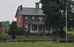 House at Hannastown Farm, a historic site in the township