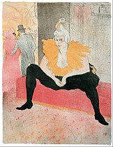 Henri de Toulouse-Lautrec, Sedící cirkusačka (1896)