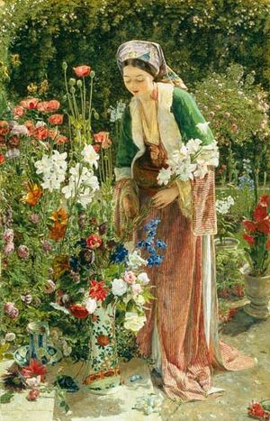 Im Garten des Beis (John Frederick Lewis)