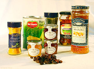 Various preserved foods