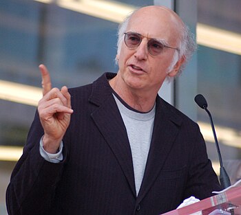 English: Larry David at a ceremony for Mary St...
