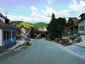 Entrée du village de Maisonsgoutte